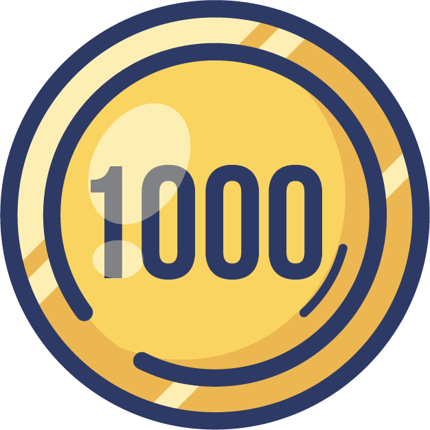 1000 Krediter paket